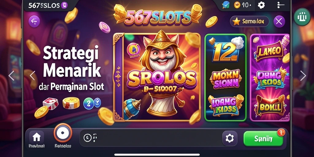 Tampilan gameplay mendebarkan dalam 567SLOTS yang menampilkan strategi yang efektif.