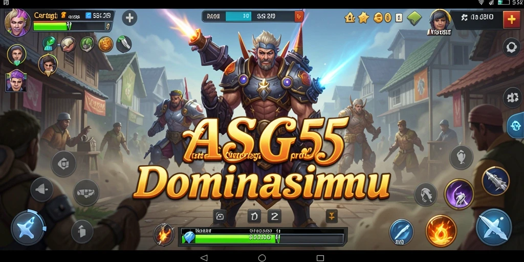 Tampilan menakjubkan dari pertempuran strategi di ASG55.