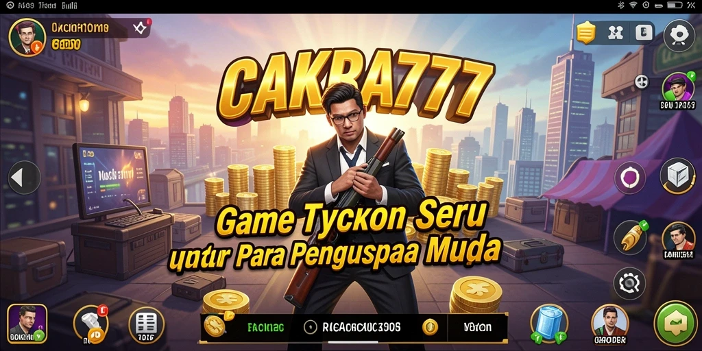 Tampilan gameplay seru CAKRA777 yang menantang para pemain.