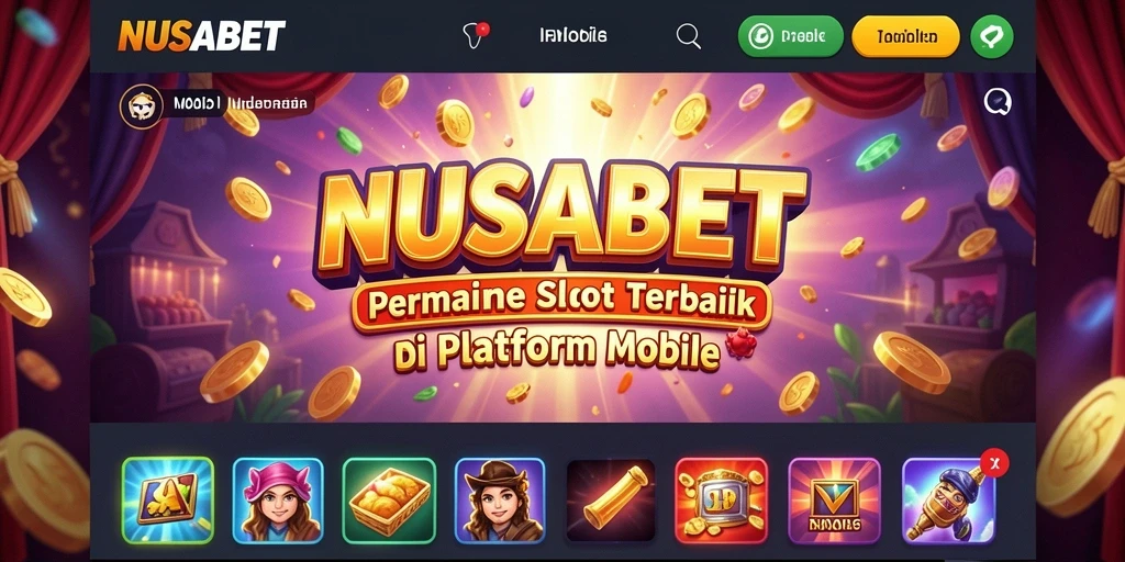 Tampilan gameplay NUSABET yang menarik dan interaktif.