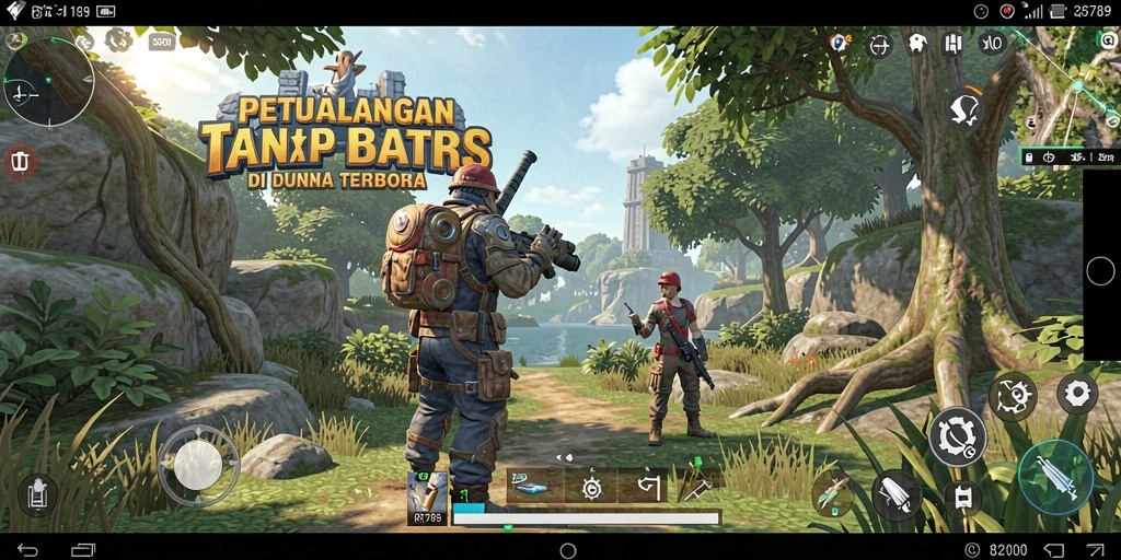 Tampilan gameplay yang menampilkan kebebasan eksplorasi dunia terbuka.