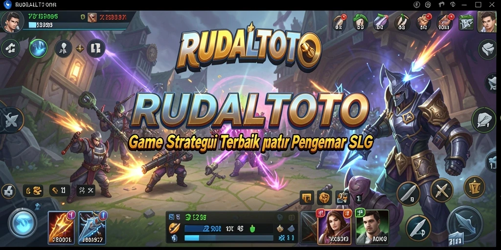 Tampilan gameplay yang mendebarkan dari RUDALTOTO.