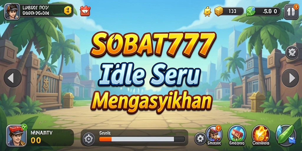 Screenshot menunjukkan gameplay santai SOBAT777 yang menarik.